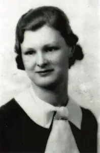 Jean's 1935 Normal School Grad Photo
