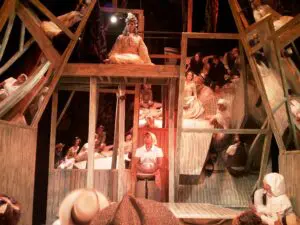 Dress rehearsal of <i>The Seagull</i>
