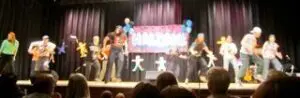 Haldane teachers are beast doing Ice Ice Baby
