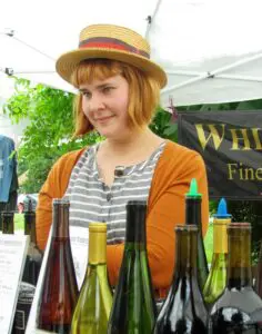 Charlotte Roncone of Whitecliff Vineyards praised Philipstown consumers
