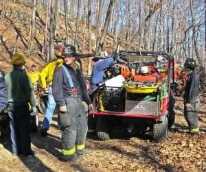 Brush fire