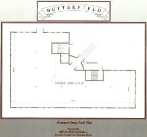 Butterfield munc bldg-entry floor plan