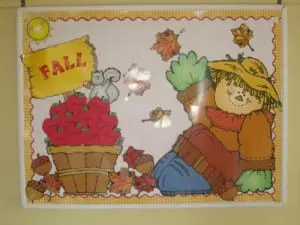 Community Nursery School Fall wall art