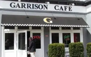 Doors open at 6 a.m. at the new Garrison Cafe