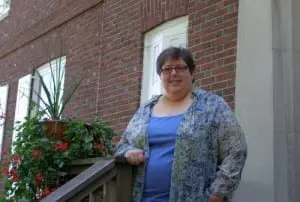 Historic Site Manager Elyse Goldberg