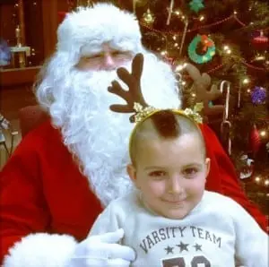 Kid with mohawk