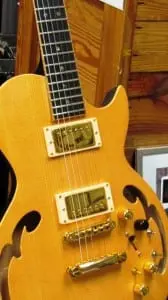Properties of the wood used affects a guitar's sound