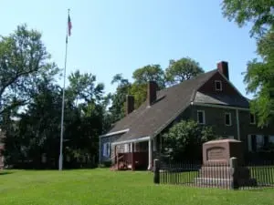 Washington headquarters The museum located near the Hasbrouck House displays more than 1,300 objects. (Photo by M.A. Ebner)
