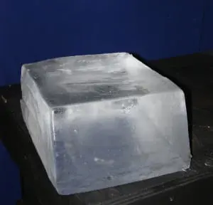 Bill Bywater ice block