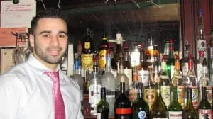 The new owner of Whistling Willie's, Frank Ciafardini (Photo by M. Turton)