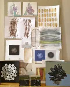 Julie Tooth collage of artworks
