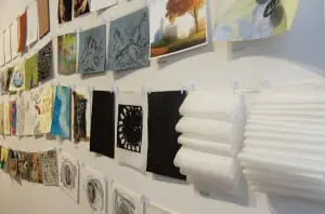 The Big Draw contains artworks available for sale for $50 each.Photo courtesy of BeaconArts