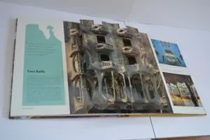 Casa Batllo spread from Gaudi Pop-Ups