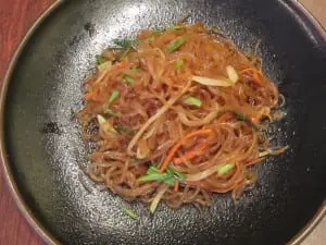 Chapchae (sweet potato noodles)