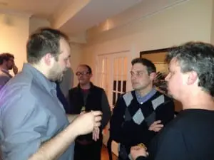A recent meeting of the newly formed Philipstown Tech Group (Photo courtesy of Dave McCarthy)