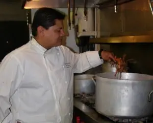 Chef John Guerrero adds contemporary tastings to the menu at the historic Hudson House River Inn.