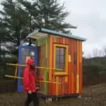 Part of Habitat for Artists by Marnie Hillsley and Simon Draper (Photo courtesy of bau)