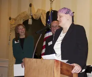 Rand Otten receives the Katie O'Donnell Award of Excellence.