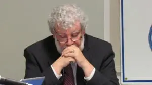 Superintendent of Schools Mark Villanti was emotional when outlining proposed spending cuts, which include the elimination of summer school.