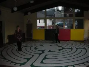The labyrinth at the First Presbyterian Church in Cold Spring (Photo courtesy of First Presbyterian)