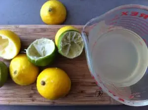 lemons and limes