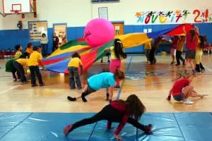 Garrison School second graders in Move It 2 (Photo courtesy of Garrison School)