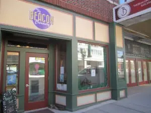 Beacon Creamery is located next door to the Beacon Theatre.