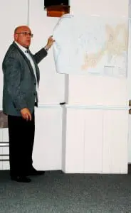 Vinny Tamagna explains the Putnam County transit system.