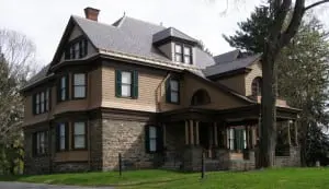 The Deyo House has undergone immense change throughout its history, but a portion of the building’s original structure, when it stood as a modest stone home in early New Paltz, has been preserved in this striking historic museum house.