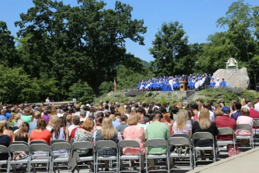 Haldane High School's graduation ceremony June 15