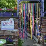 Entrance to the Secret Garden at Kismet at Caryn's in Cold Spring (Photo by Jeanne Tao)