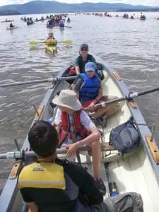 On Aug. 4, exhausted but not lacking in spirit, the Cold Spring-based Building Bridges Building Boats (BBBB) crew completed their portion of the Two Row Wampum Renewal Campaign paddling journey as a non-native paddling group.