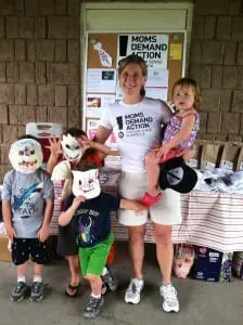 Alexandra Dubroff, founder of the Hudson Valley chapter of Moms Demand Action for Gun Sense in America and organizer of the event.