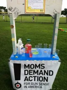 Moms Demand Action special lemonade stand and recipe 