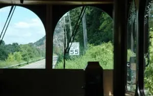 The speed limit on Route 9D increases to 55 miles per hour just at the spot pedestrians access a popular path, the so-called Cornish hiking trail.