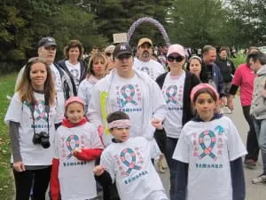Extendedâ
familiesâ
joinâ
togetherâ
toâ
walk;â
oneâ
ofâ
theseâ
wasâ
Teamâ
Bandanaâ
fromâ
theâ
2012â
Support-a-Walk.