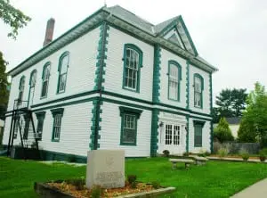 Town Hall needs work to make its second floor accessible to the physically handicapped. Photo by L.S. Armstrong
