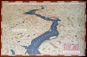 The new Hudson Highlands map. Image courtesy of Thunderwing Press