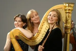 Les Amies, from left, Nancy Allen, Cynthia Phelps and Carol Wincenc (Photo courtesy of Arts on the Lake)