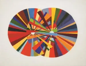The painting "Two Pies," by Swiss painter Ursula Schneider Image courtesy of Marina Gallery