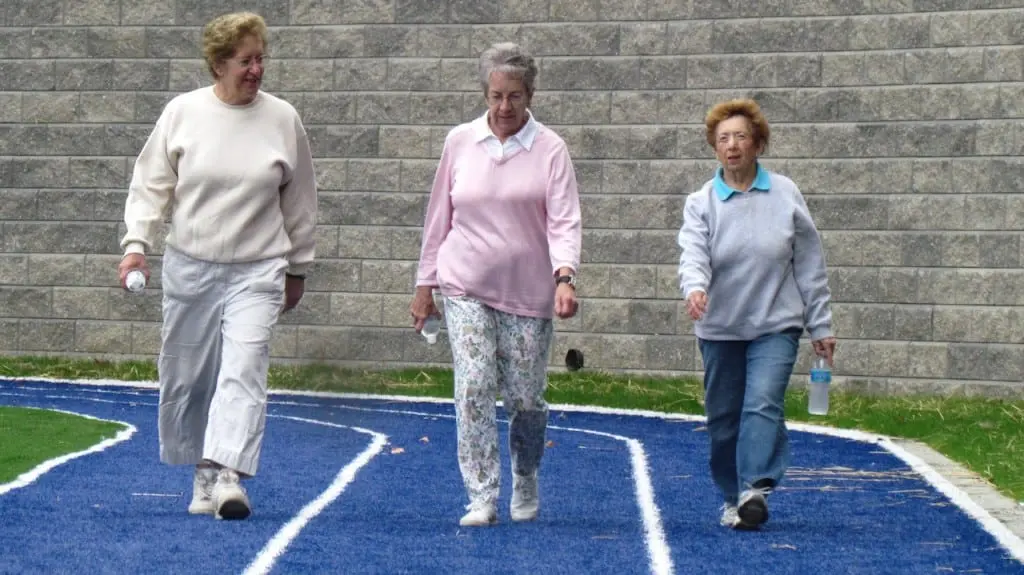 TheâWellnessâWalk kickedâoffâSaturday'sâactivities. PhotoâbyâM.âTurton