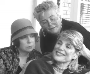 Dottie, Kate and Mae: Between the Sheets. An Intimate Look at Three Dames (Photo courtesy of Brick Town Theatre)