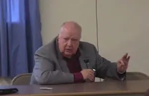 Roger Ailes speaks about a proposed senior center.