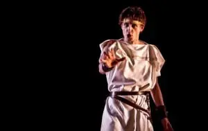 Nicholas Tamagna performing in Orfeo with Opera Memphis.