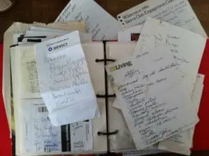 recipe on bank envelope mouths to feed