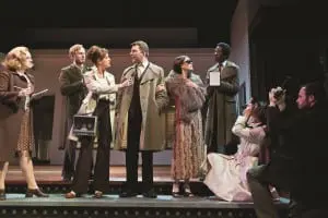 A scene from Merrily We Roll Along.