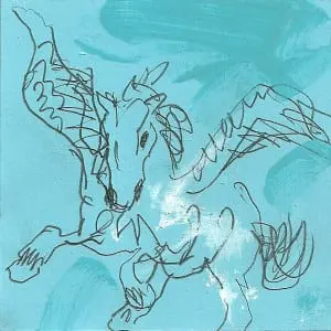 "Edgeponies" by James Westwater is on view through Feb. 2.