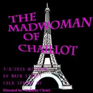 Madwoman Poster with corrected date