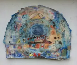 "Trastevere' work by Bincent Baldassano, to be displayed at the Buster Levi Gallery