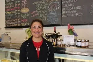 Lydia McMahon, new co-owner of Garrison Cafe
